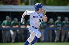 Baseball vs Babson  Wheaton College Baseball vs Babson during Semi final game of the NEWMAC Championship hosted by Wheaton. - (Photo by Keith Nordstrom) : Wheaton, baseball, NEWMAC